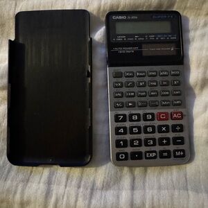 Casio FX-300W Black and Gray Calculator